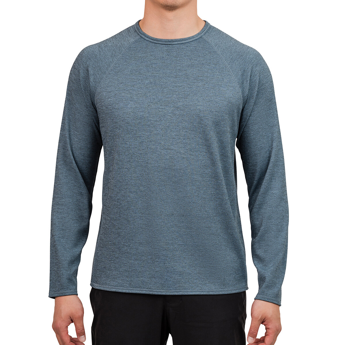 Karbon Camiseta Deportiva para Caballero azul extra grande