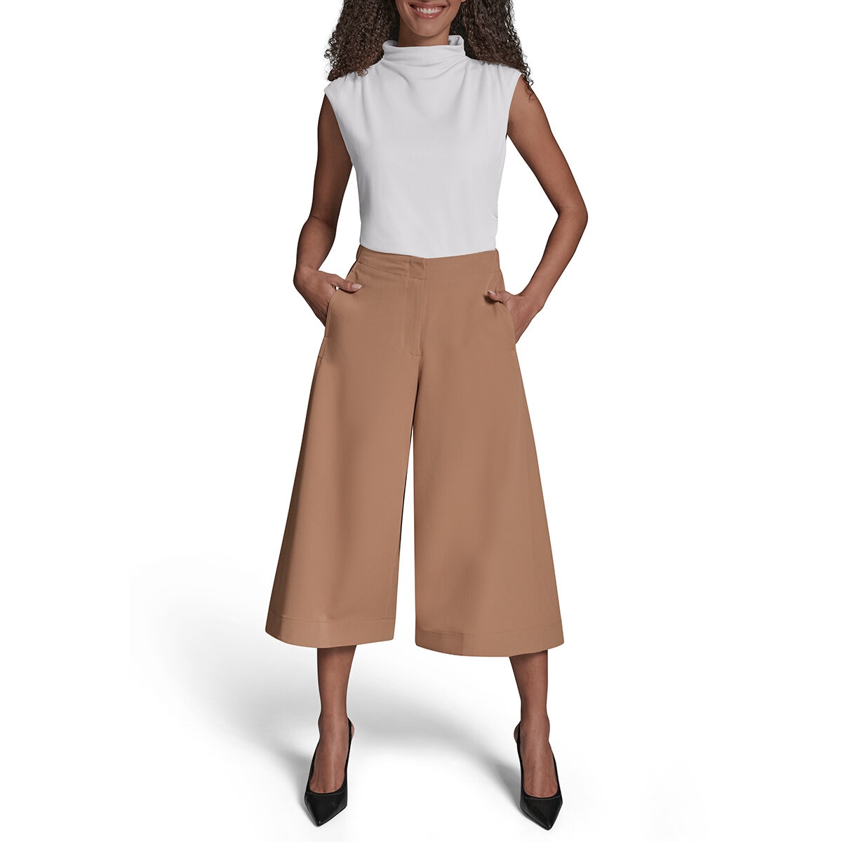 DKNY Pantalones para Dama Café 6 DKNY Pantalones para Dama Café 6