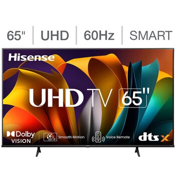 Hisense Pantalla 65" UHD 4K Google TV