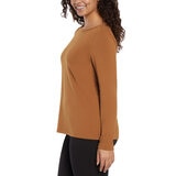 Three Dots Blusa para Dama Naranja Extra Grande