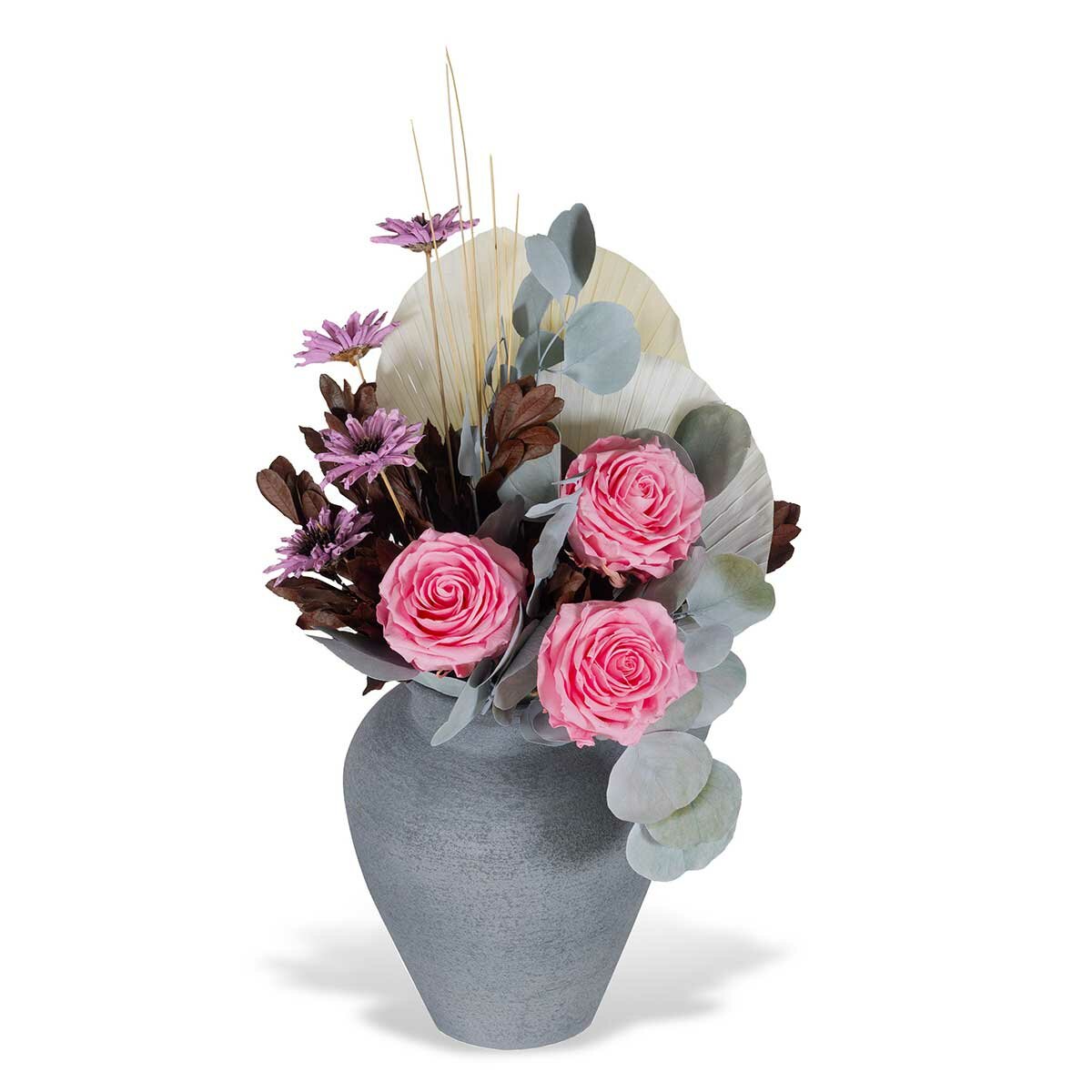 Daysa, Arreglo Floral Preservado de Rosas y Follajes