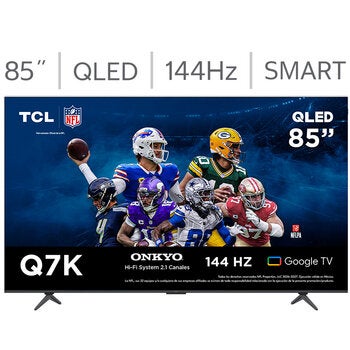 TCL Pantalla 85" QLED 4K Google TV TCL Pantalla 85" QLED 4K Google TV
