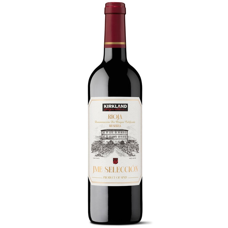 Vino Tinto Kirkland Signature Rioja Reserva 750ml