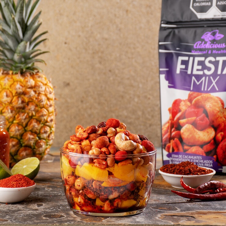 Adelicious Surtido de Cacahuates, Frutas y Nueces de la India 700 g