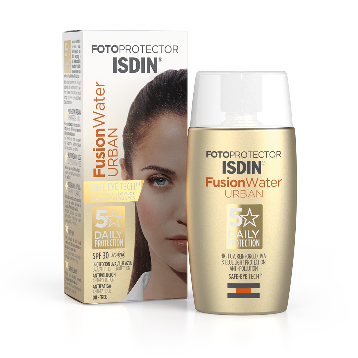 Isdin Fotoprotector Fusion Water Urban FPS 50+ 30ml