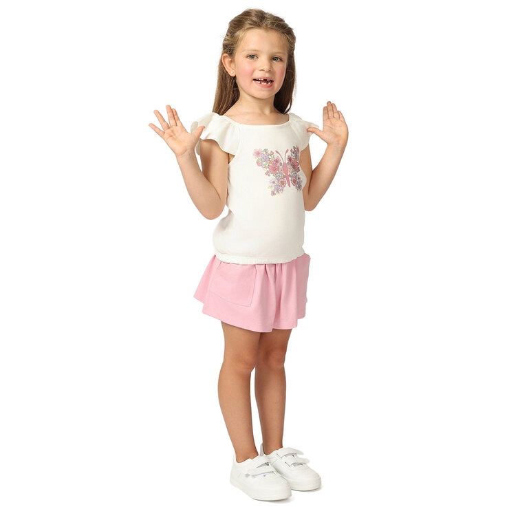 Kids Headquarters Conjunto 4 Piezas para Niños o Niñas Mariposa 6 Años