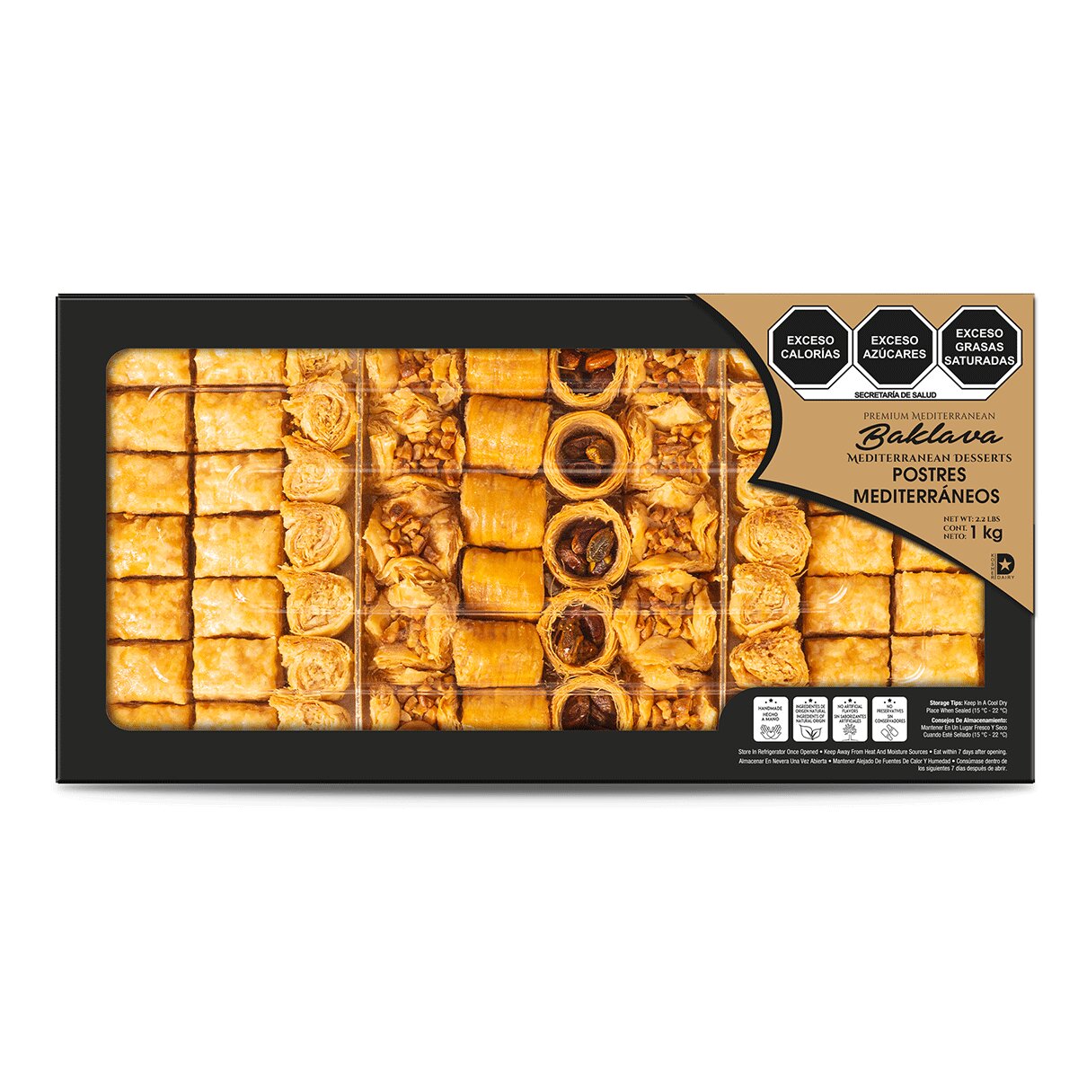 BMB Baklava Postres Mediterráneos 1 kg