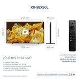 Sony Pantalla 98" 4K UHD Google TV