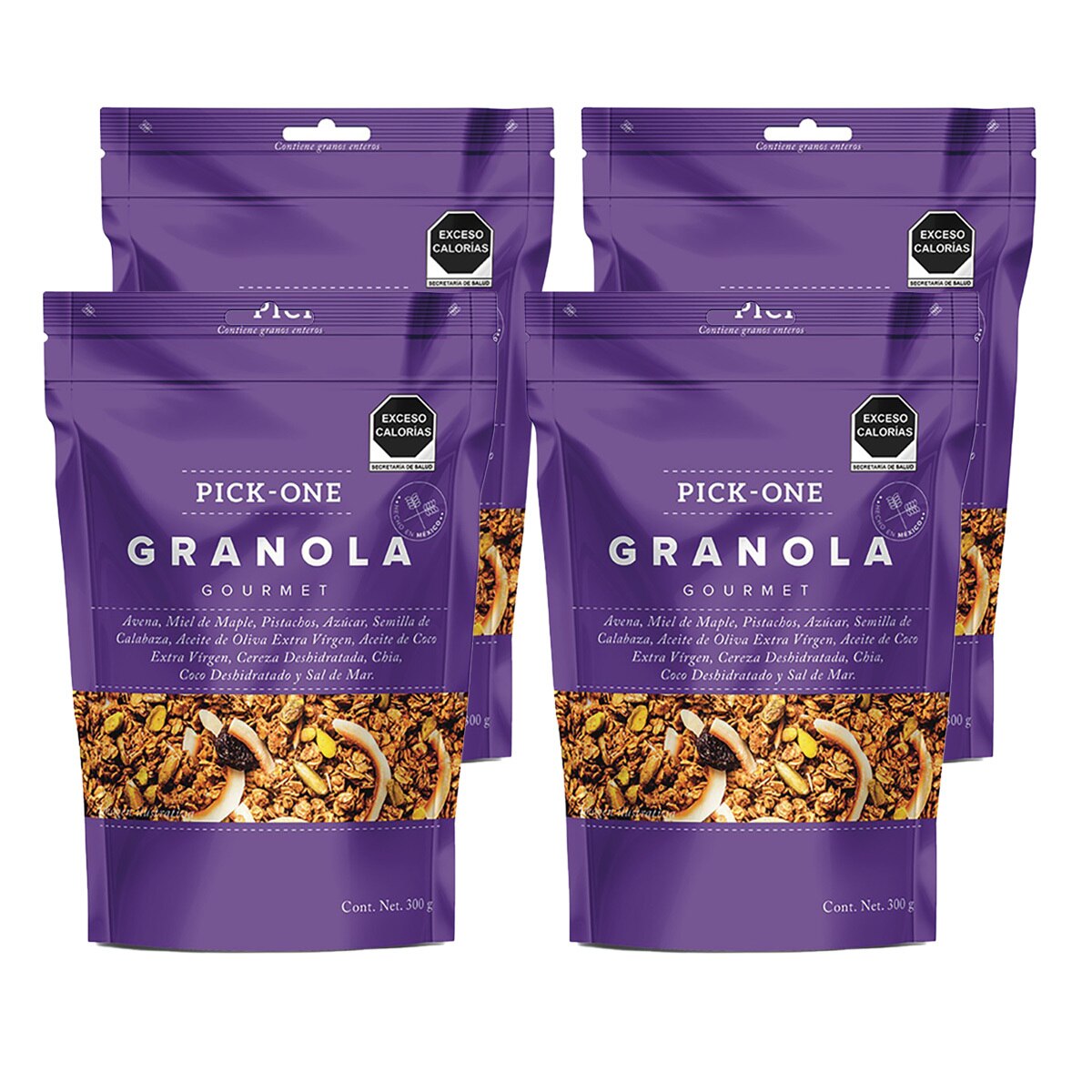 Granola Gourmet Pick One, 4 de 300 g Costco México