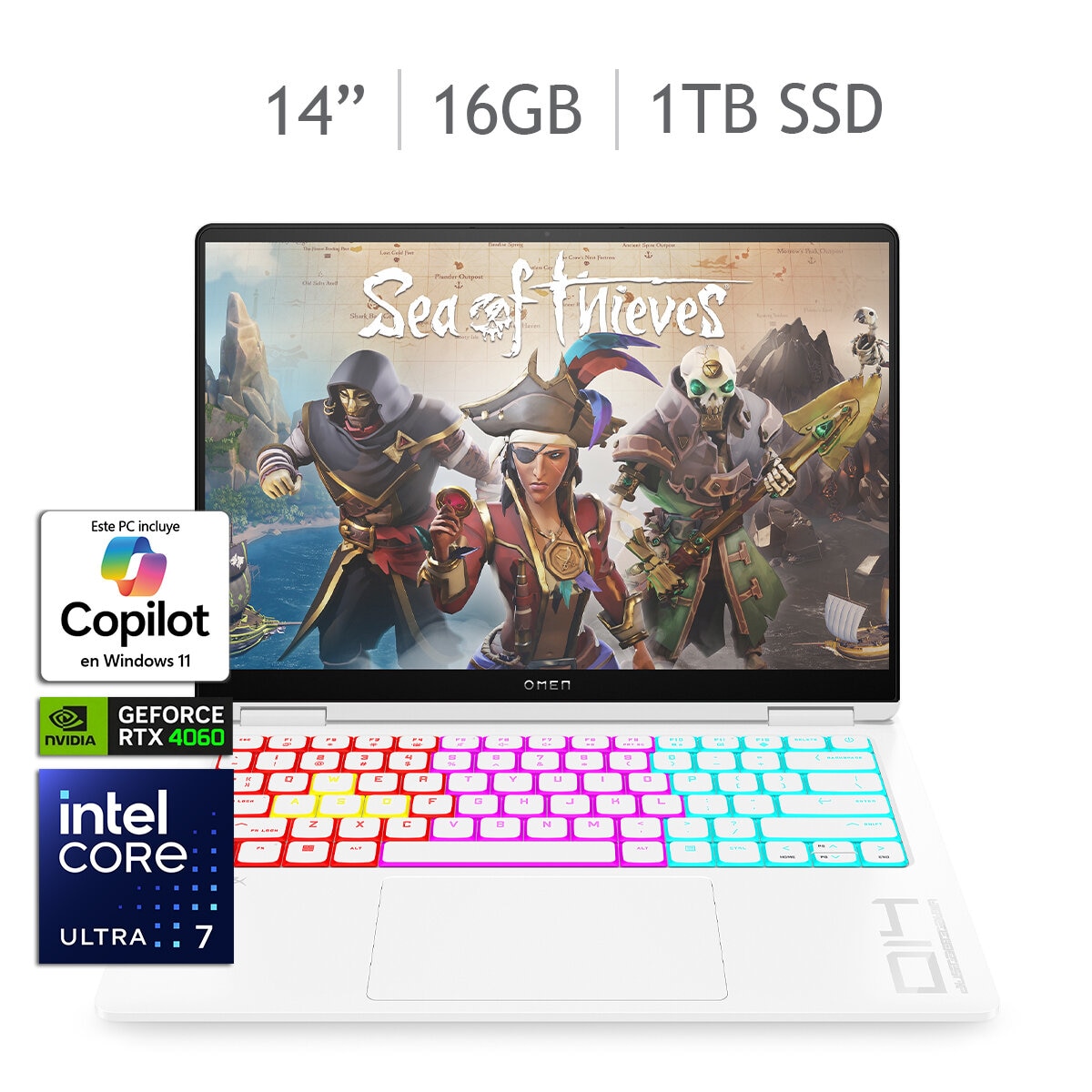 HP OMEN Transcend Gaming 14-fb0000la Laptop 14" 2.8K OLED Intel Core Ultra 7 16GB 1TB SSD
