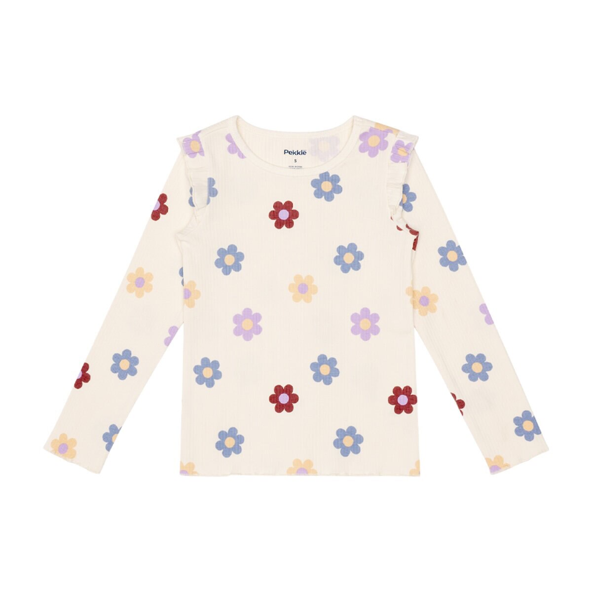 Pekkle Playera para Niñas 3 piezas Azul 4 Años Pekkle Playera para Niñas 3 piezas Azul 4 Años