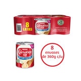 Carnation Clavel Leche Evaporada 8 pzas de 360 g