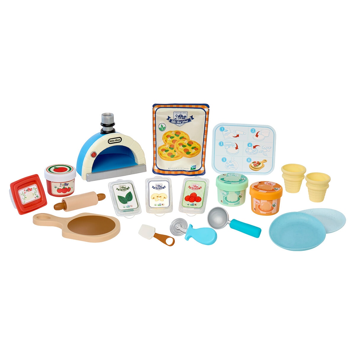 Little Tikes Set Creative Chefs, Cena y Postre