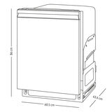 Samsung Lavavajillas de empotre 60cm 15 Servicios