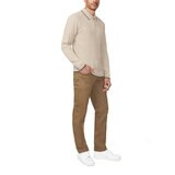 Buffalo David Bitton Suéter tipo polo para Caballero Café Chica Buffalo David Bitton Suéter tipo polo para Caballero Café Chica