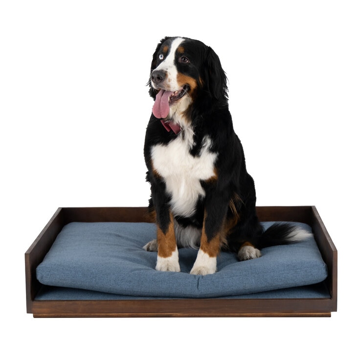 Maypet, Cama de Madera Tamaño Grande para Perro