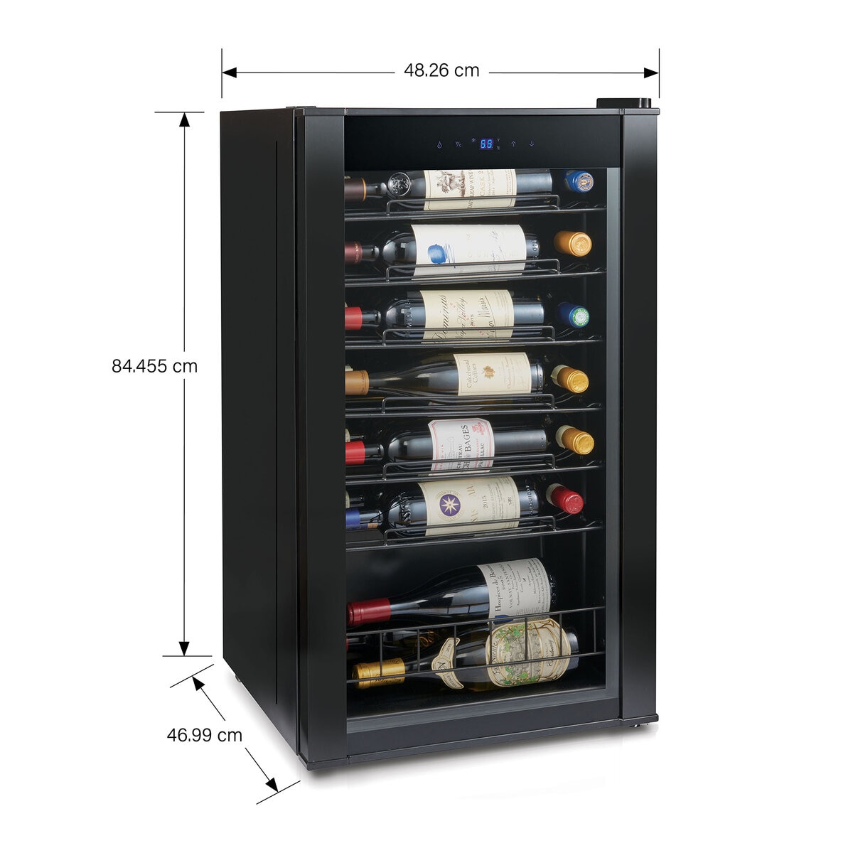 Wine Enthusiast Cava de vinos para 36 Botellas