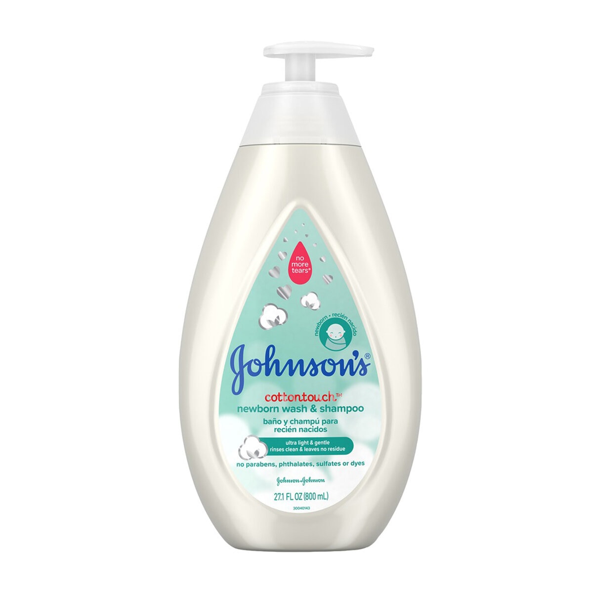 Johnson's Cottontouch Baño y Shampoo 800ml Costco México