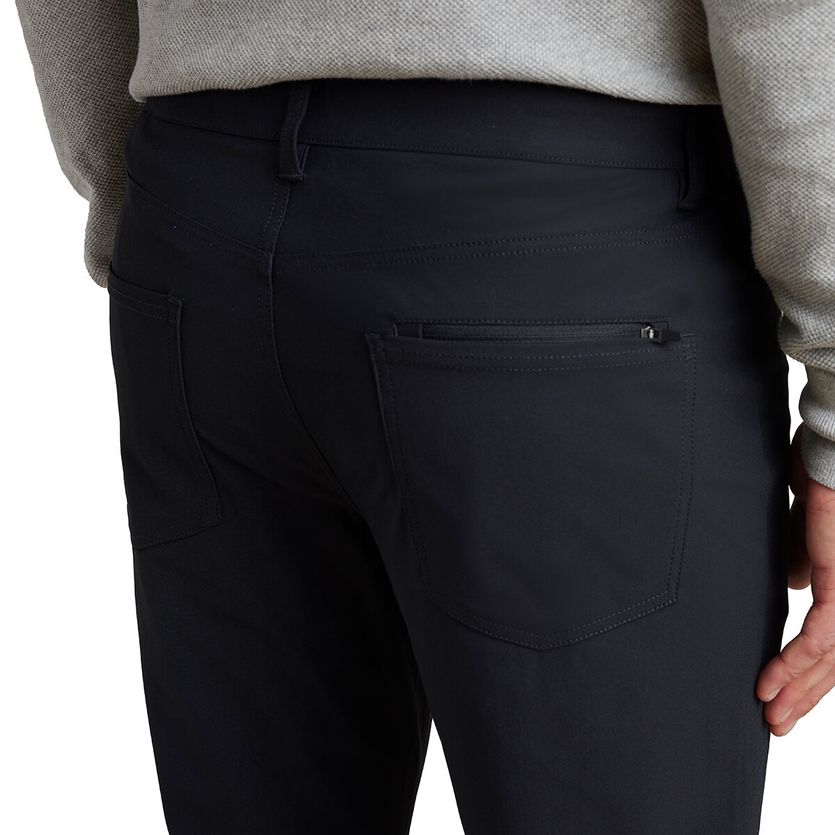 Kirkland Signature Pantalones para Caballero Negro 38 x 29