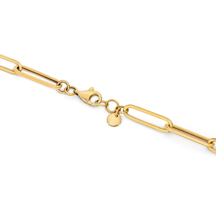 Collar, Corazón, Oro Amarillo de 14K Collar, Corazón, Oro Amarillo de 14K