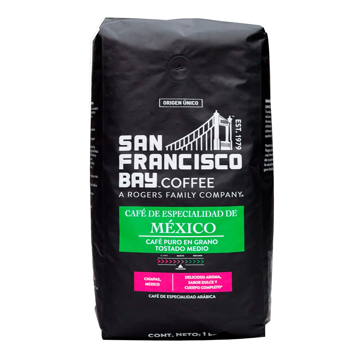 San Francisco Bay Coffee Café Chiapas México 1 kg