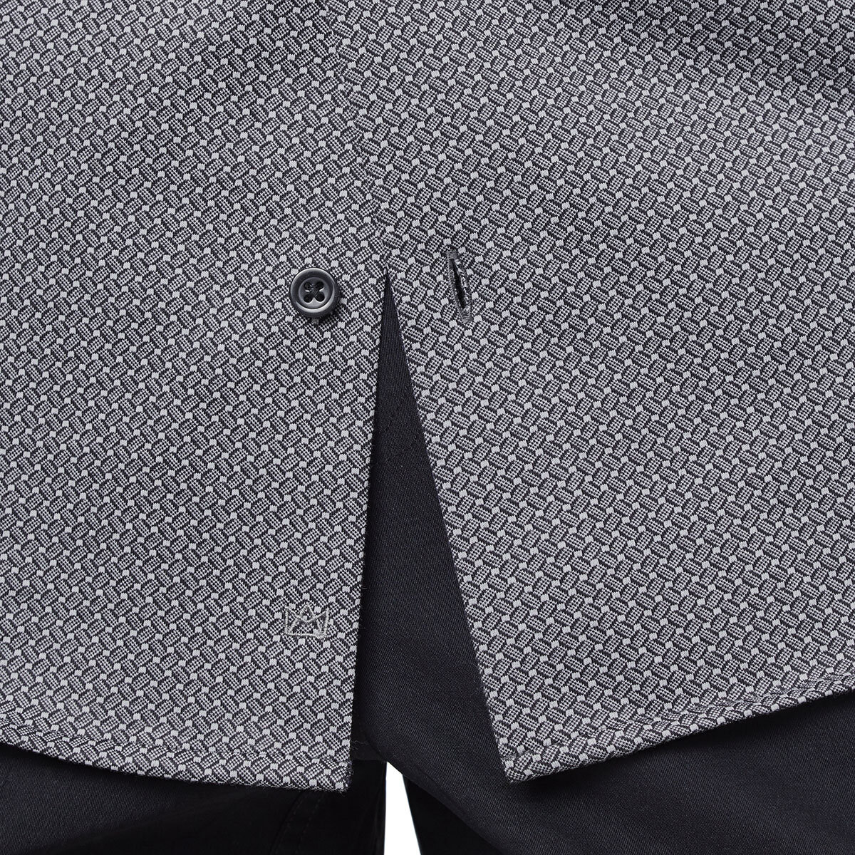 Modern Ambition Camisa para Caballero Azul Extra Grande