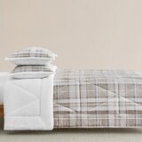 Casual Living, Juego de Edredón King de 3 piezas, Stowe Plaid-Cream
