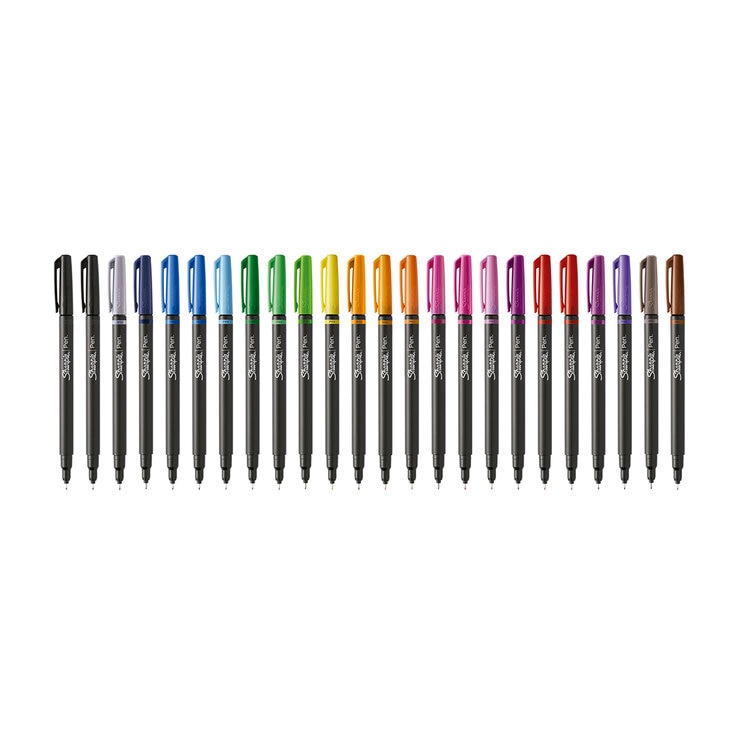 Sharpie Felt Tip Bolígrafos de Colores 24 Piezas