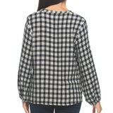 Jezebel Blusa para Dama Negro Extra Chica