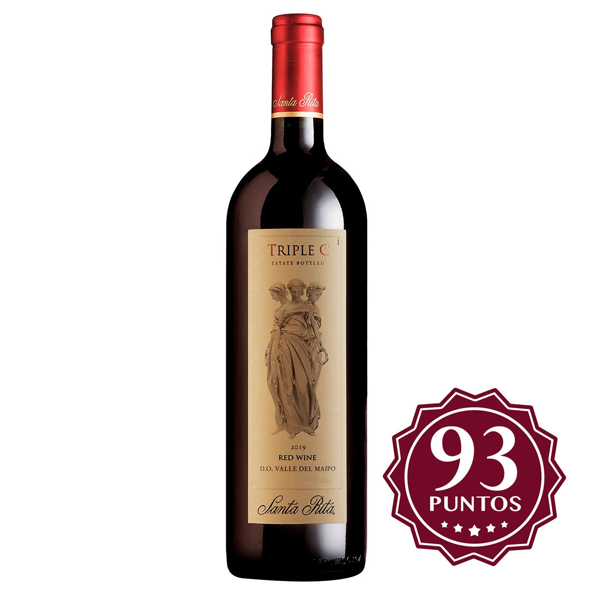 Vino Tinto Santa Rita Triple C 750ml