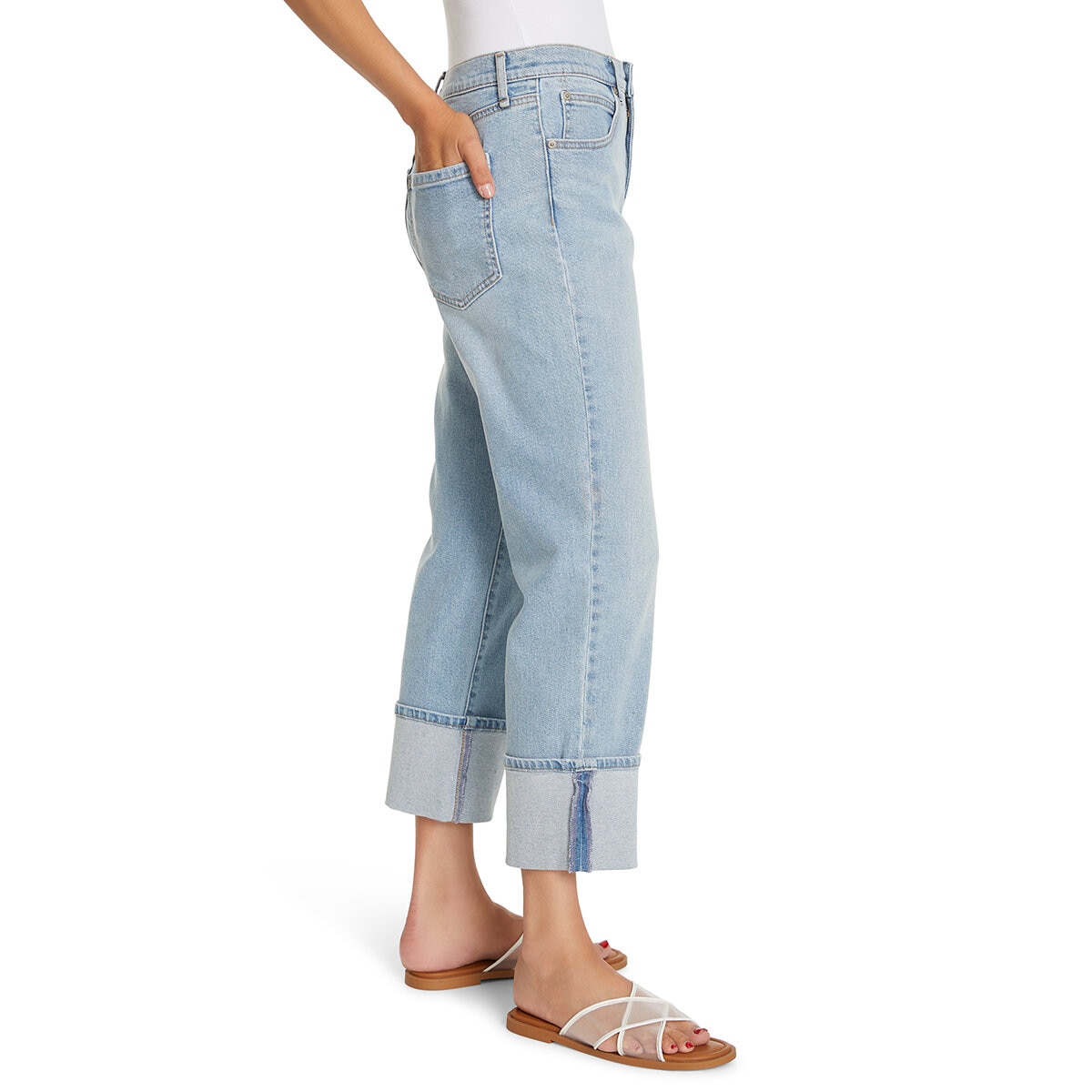 Gloria Vanderbilt Jeans para Dama Azul Claro 10