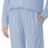 DKNY Pijama para Dama Azul Mediana