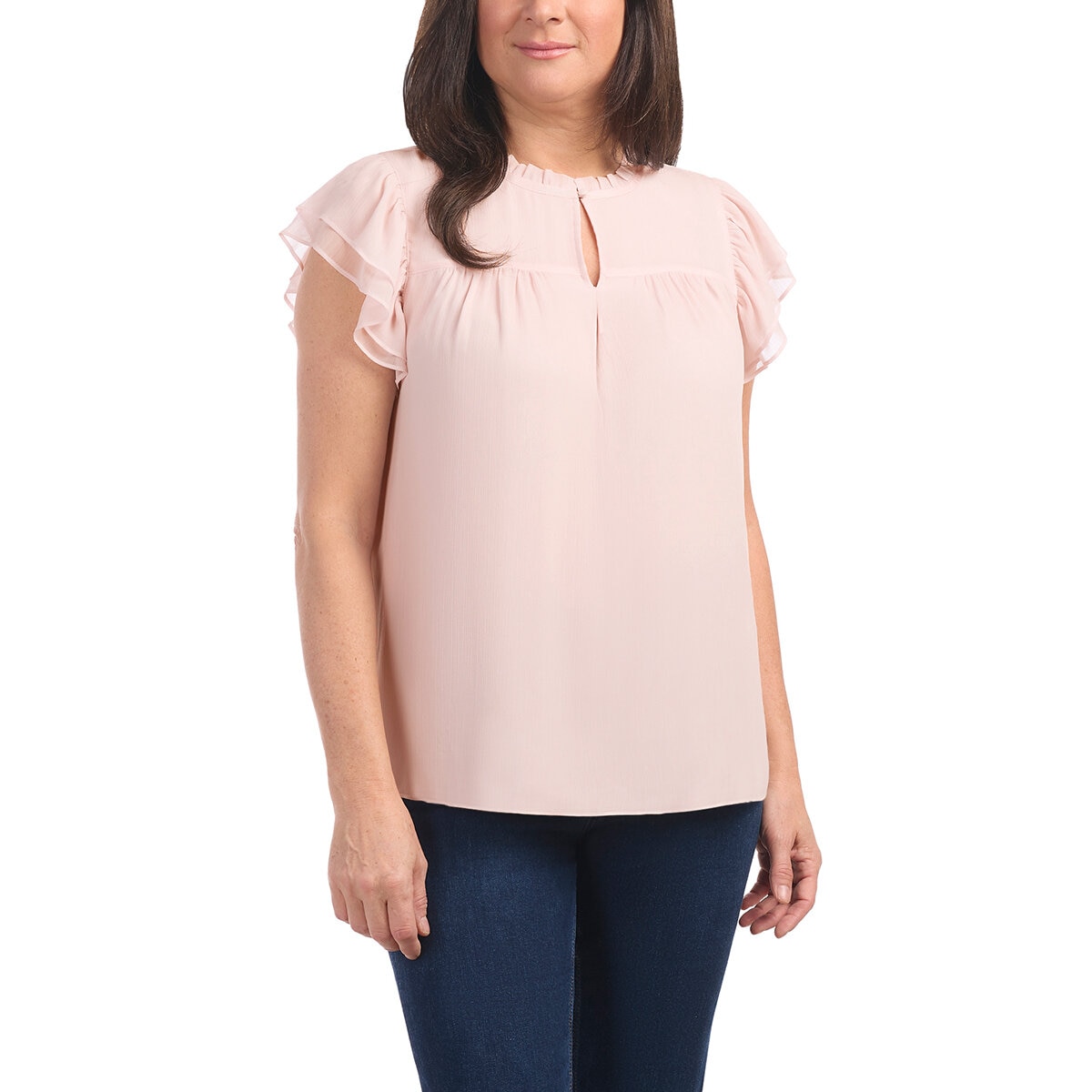 Hilary Radley Blusa para Dama Rosa Chica