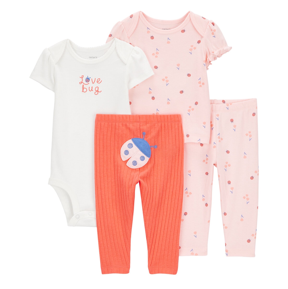 Carter's Conjunto de 4 piezas para Bebés Varias Tallas y Colores
