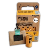 My Eco World Bolsas para Desechos de Mascotas 20 rollos con 15 bolsas
