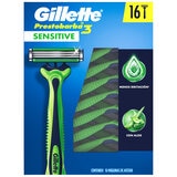 Gillette Prestobarba 3 Rastrillos desechables Sensitive 16 pzas