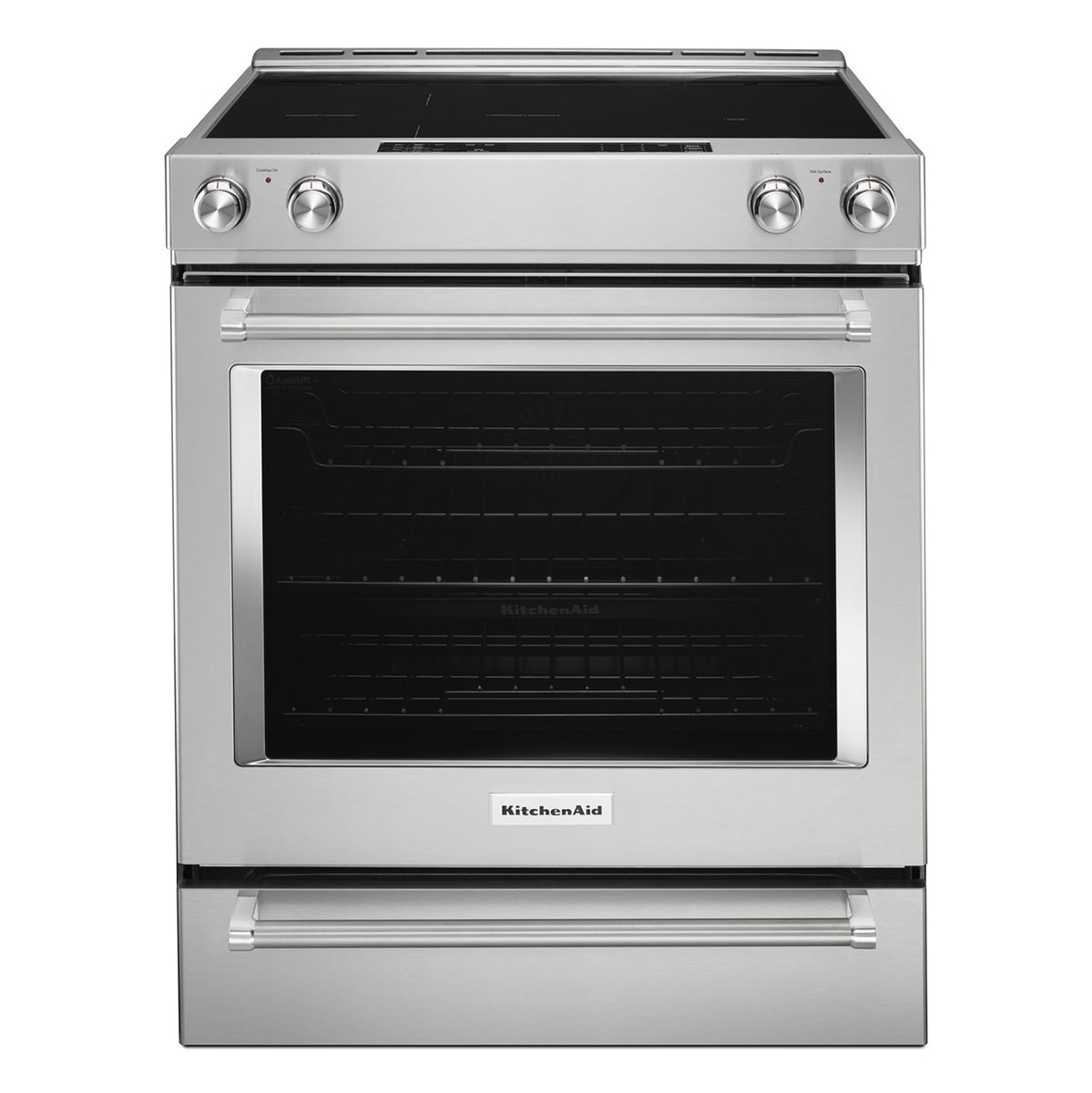 KitchenAid Estufa eléctrica con 5 quemadores 30"