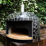 Forno Napoli, Horno de Leña Modelo Barano, Color Negro
