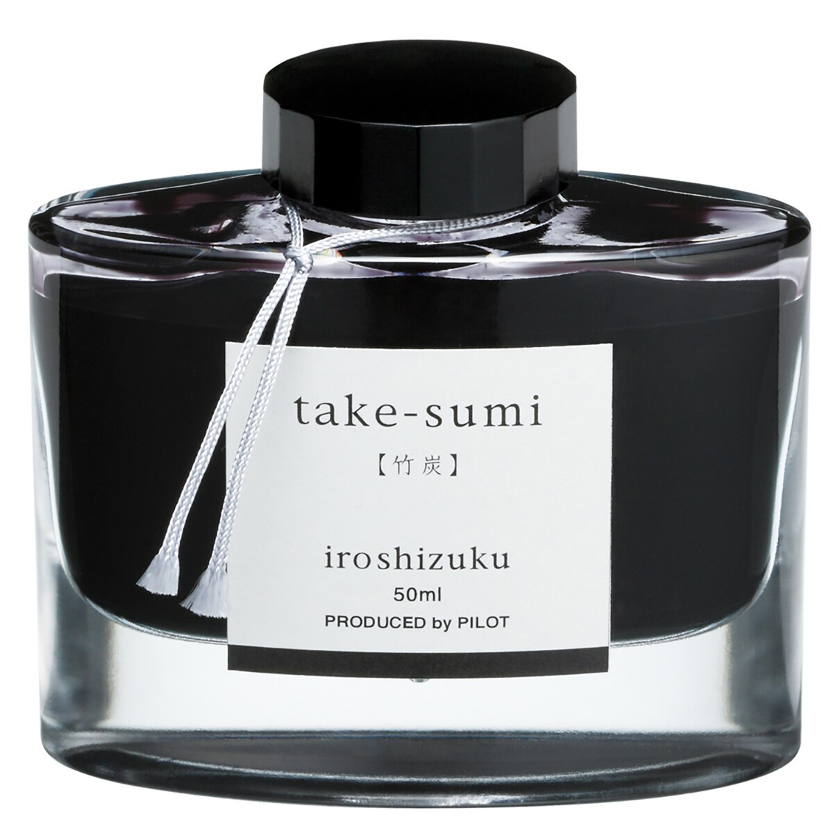 Pilot tinta iroshizuku para pluma fuente take-sumi negro