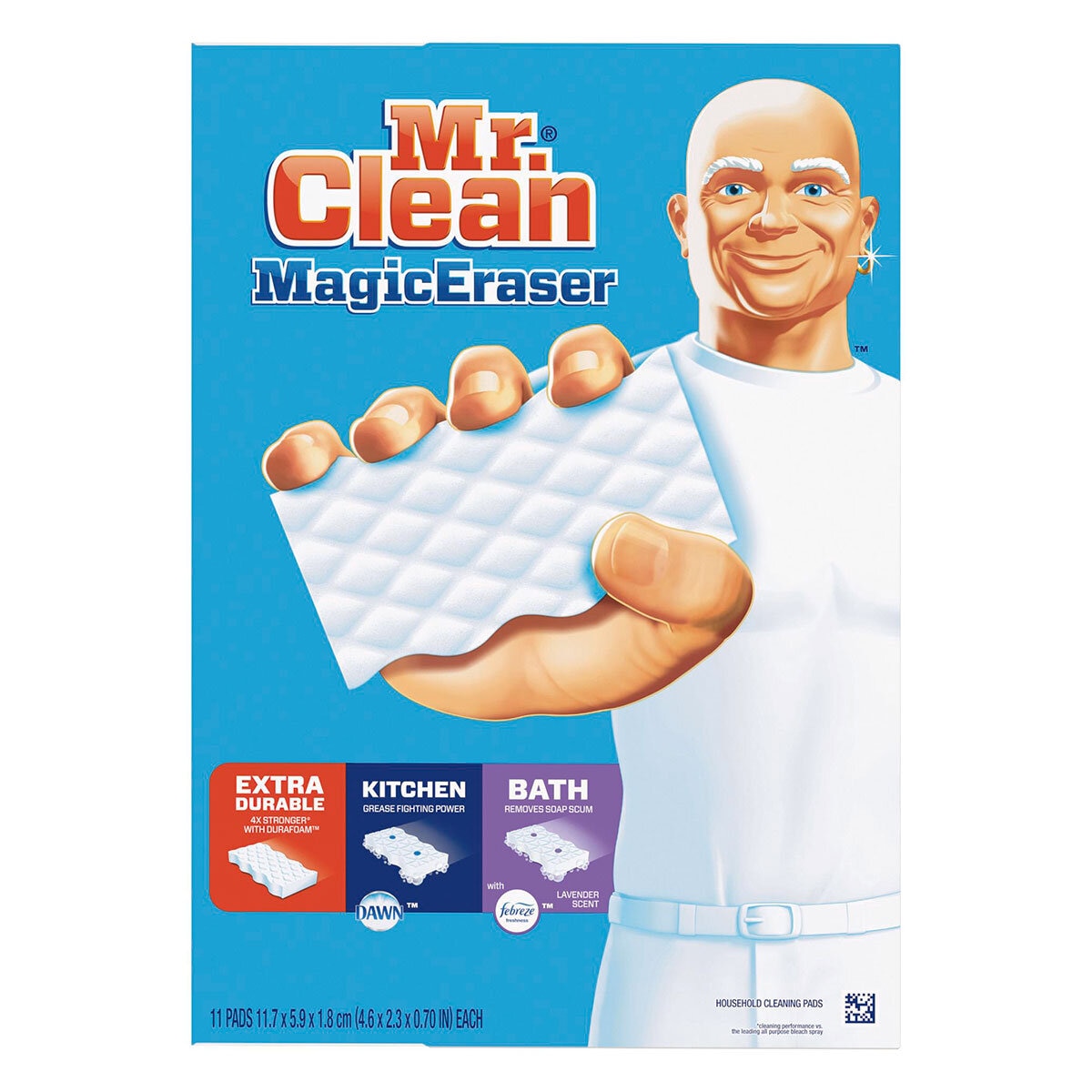 Mr. Clean Magic Eraser Esponjas Limpiadoras 11 unidades