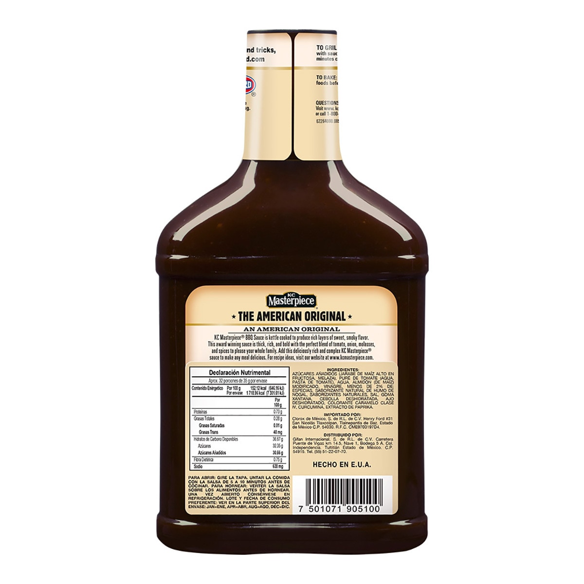 Salsa BBQ, KC Masterpiece 1.13 Kg Costco México