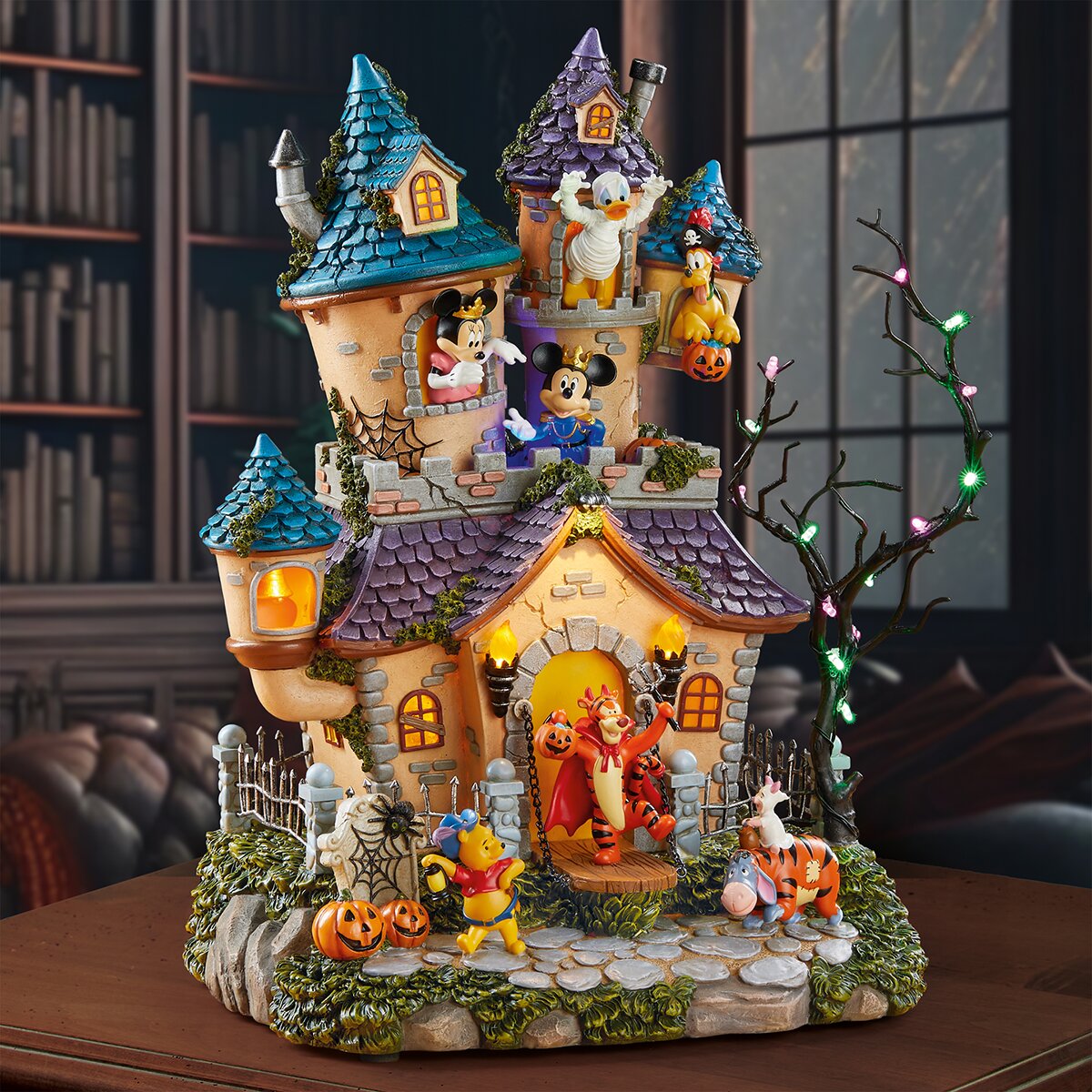 Disney Casa de Halloween con Luces y Música