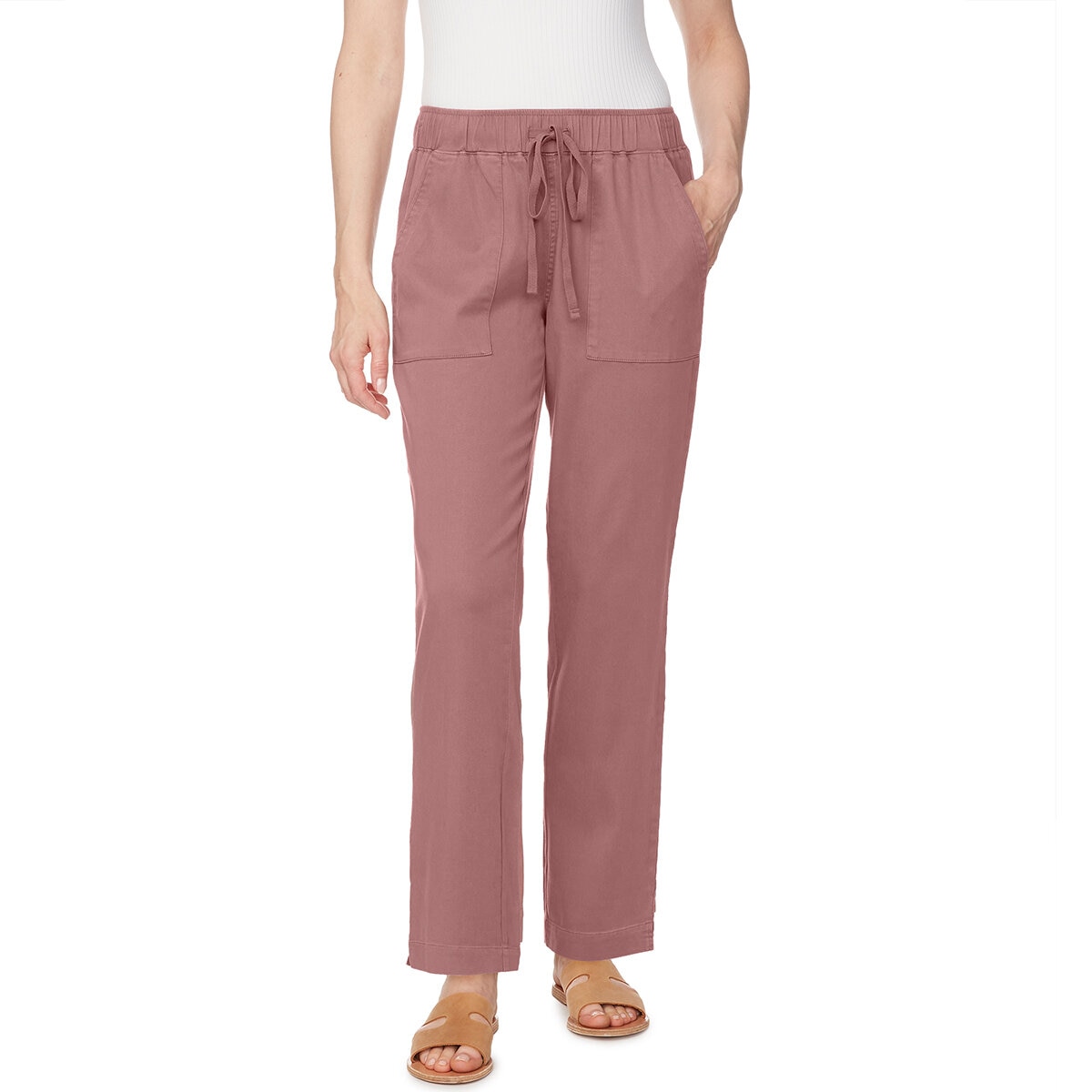 Buffalo David Bitton Pantalón para Dama Rosa Mediana