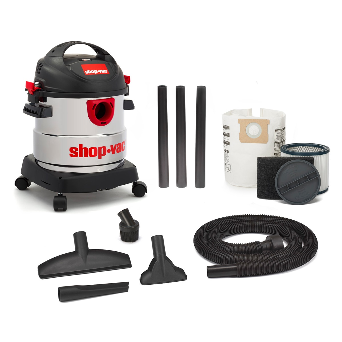 Shop Vac, Aspiradora Industrial Eléctrica para Líquidos y Sólidos 