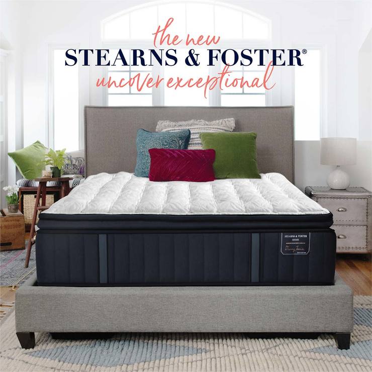 Set Stearns and Foster, Colchón y Box, Queen Costco México