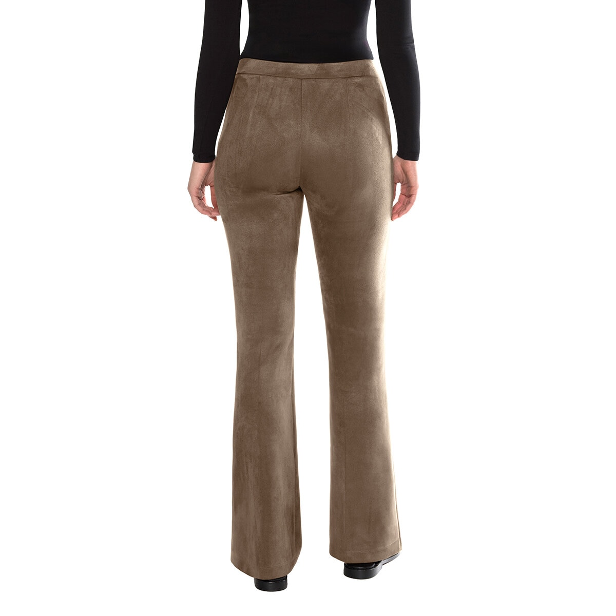 Matty M Pantalones de Gamuza para Dama Café Grande Matty M Pantalones de Gamuza para Dama Café Grande