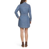 Wrangler Vestido de Mezclilla para Dama azul grande