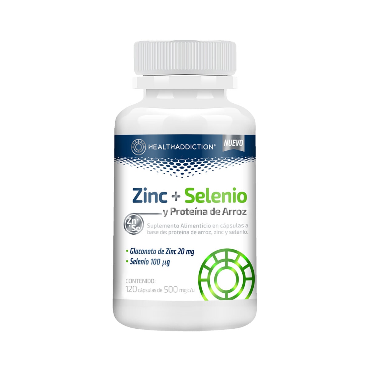 HealthAddiction Zinc Selenio 120 Cápsulas
