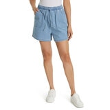 Vintage American Shorts Mezclilla para Dama Azul Mediana