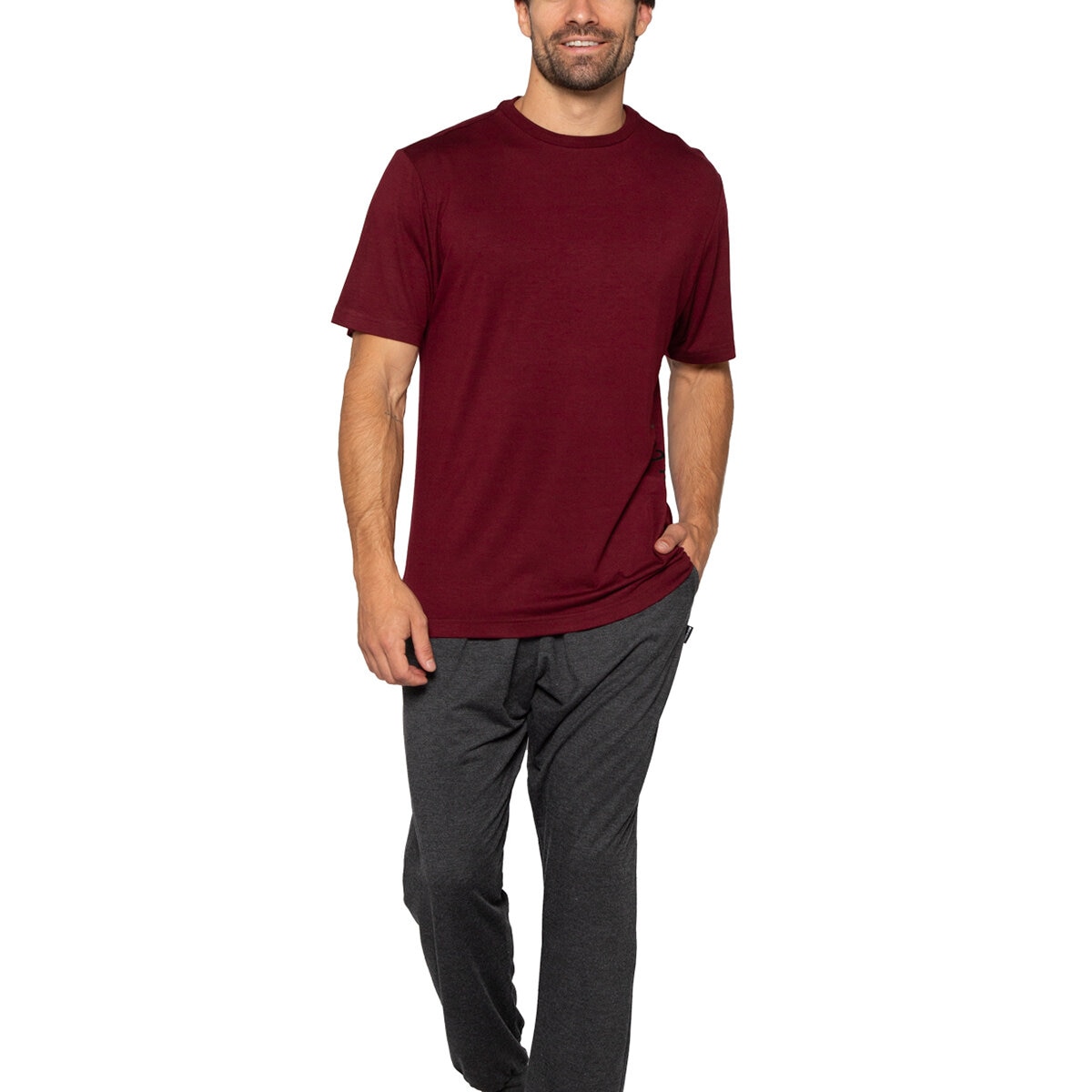 Kenneth Cole Pijama para Caballero Rojo Mediana